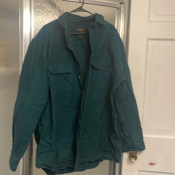 Men’s 2XL Tall Woolrich flannel Button Up - Picture 1 of 3